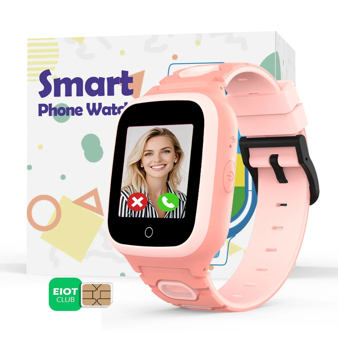 4G Kids Smartwatch GPS Location Video Call Voice Chat SIM