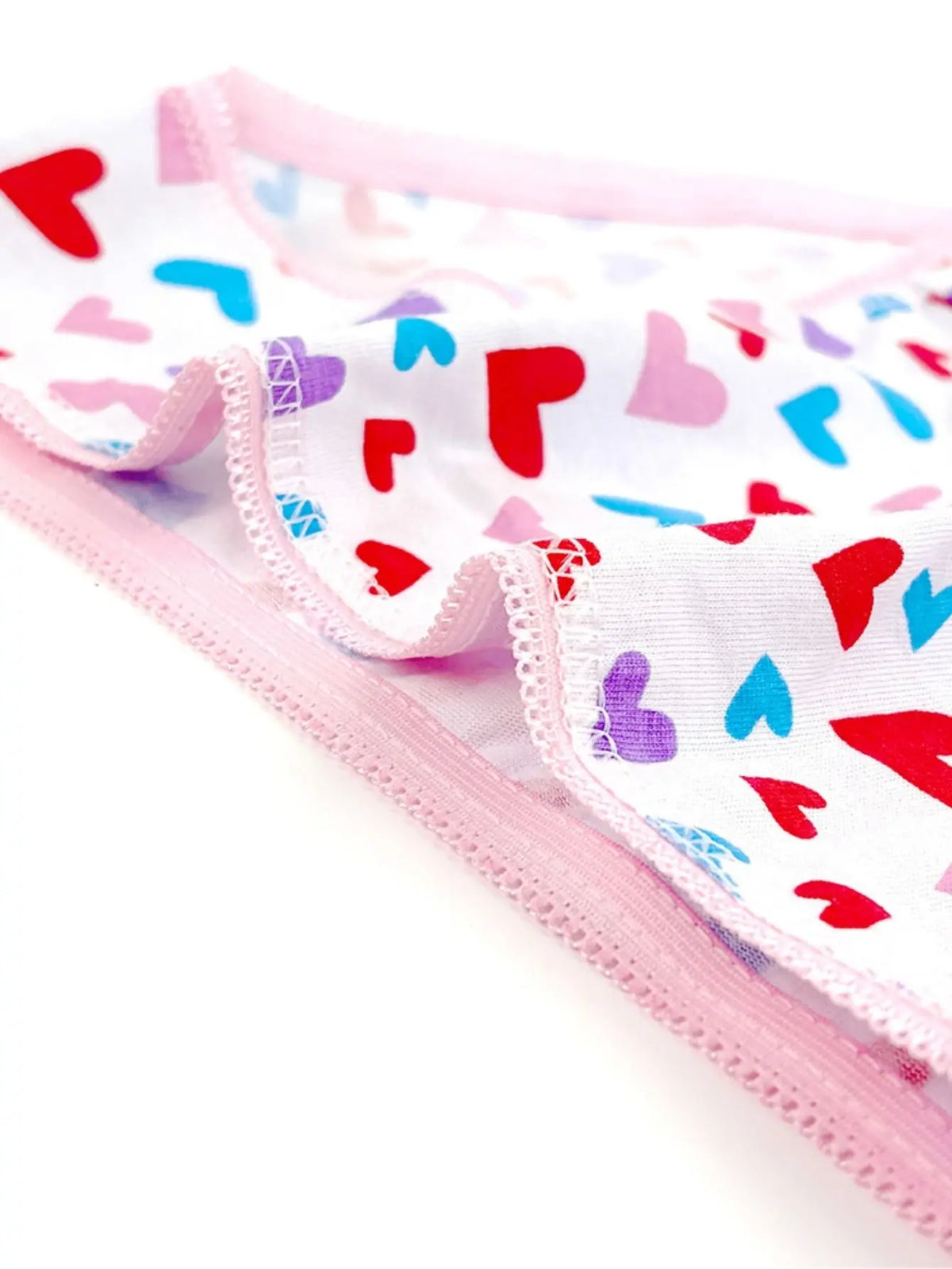 ZEKSAF Girls Cotton Briefs Pink Floral Design 36 Pack Elastic and Soft Underwears for Toddler