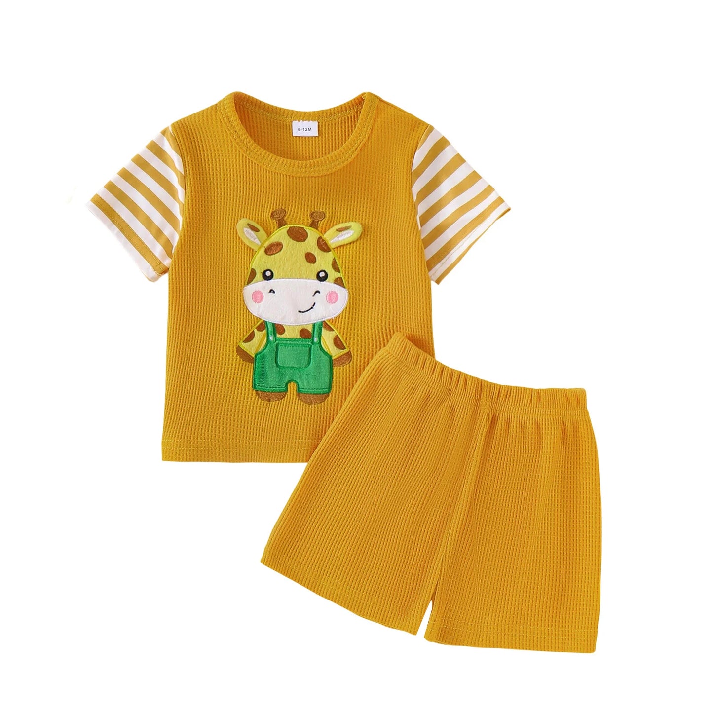 2026 New Children's Sets 2Pcs Baby Girl Summer Outfits Sleeveless Tie Strap Plaid Print Tops + Ruffle Shorts Set Toddler Clothes