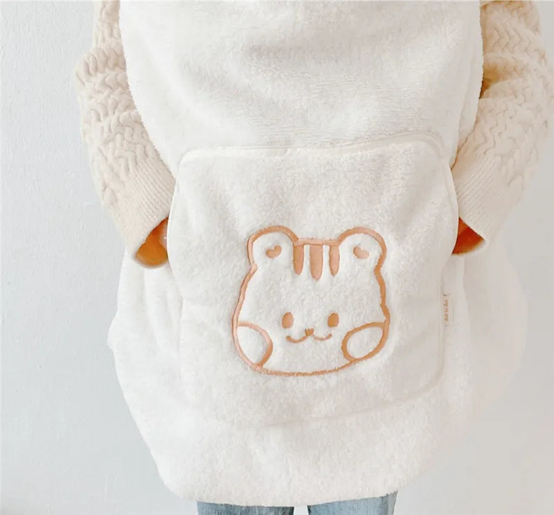 OIMG Winter Fleece Baby Blanket Cloak for Stroller
