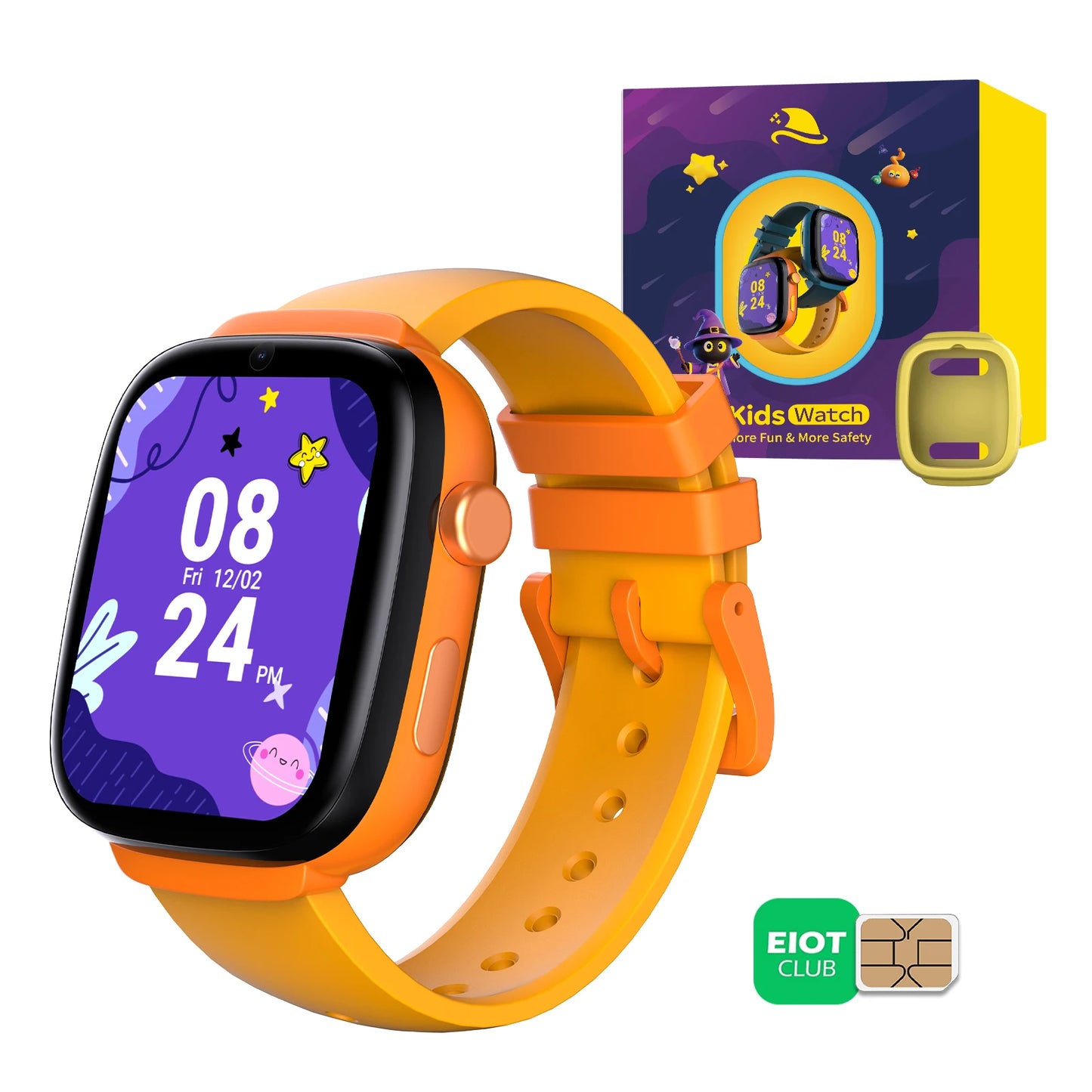 EIOTMART 4G Kids Smartwatch SIM GPS Video SOS Call