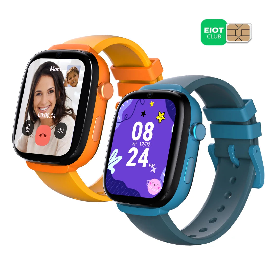 EIOTMART 4G Kids Smartwatch SIM GPS Video SOS Call