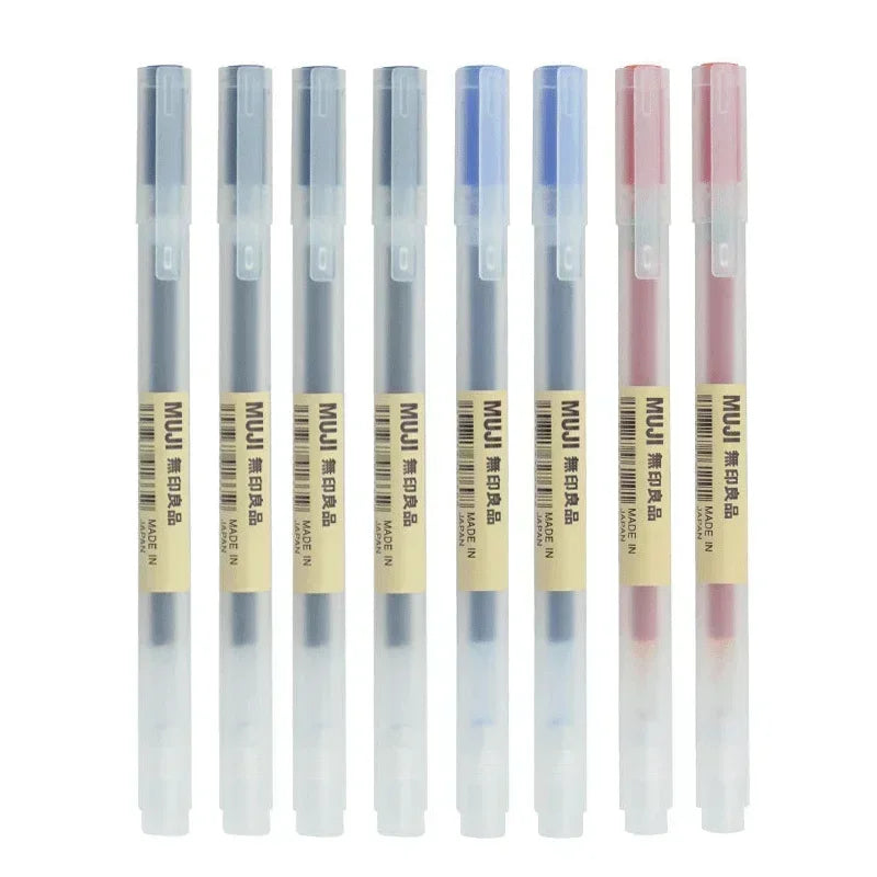 TopQuality Gel PenSet 6 Or 8 Pcs Office School Japan