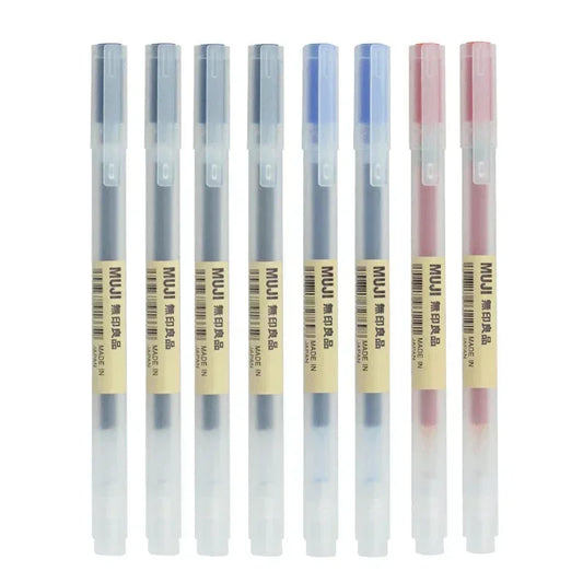 TopQuality Gel PenSet 6 Or 8 Pcs Office School Japan