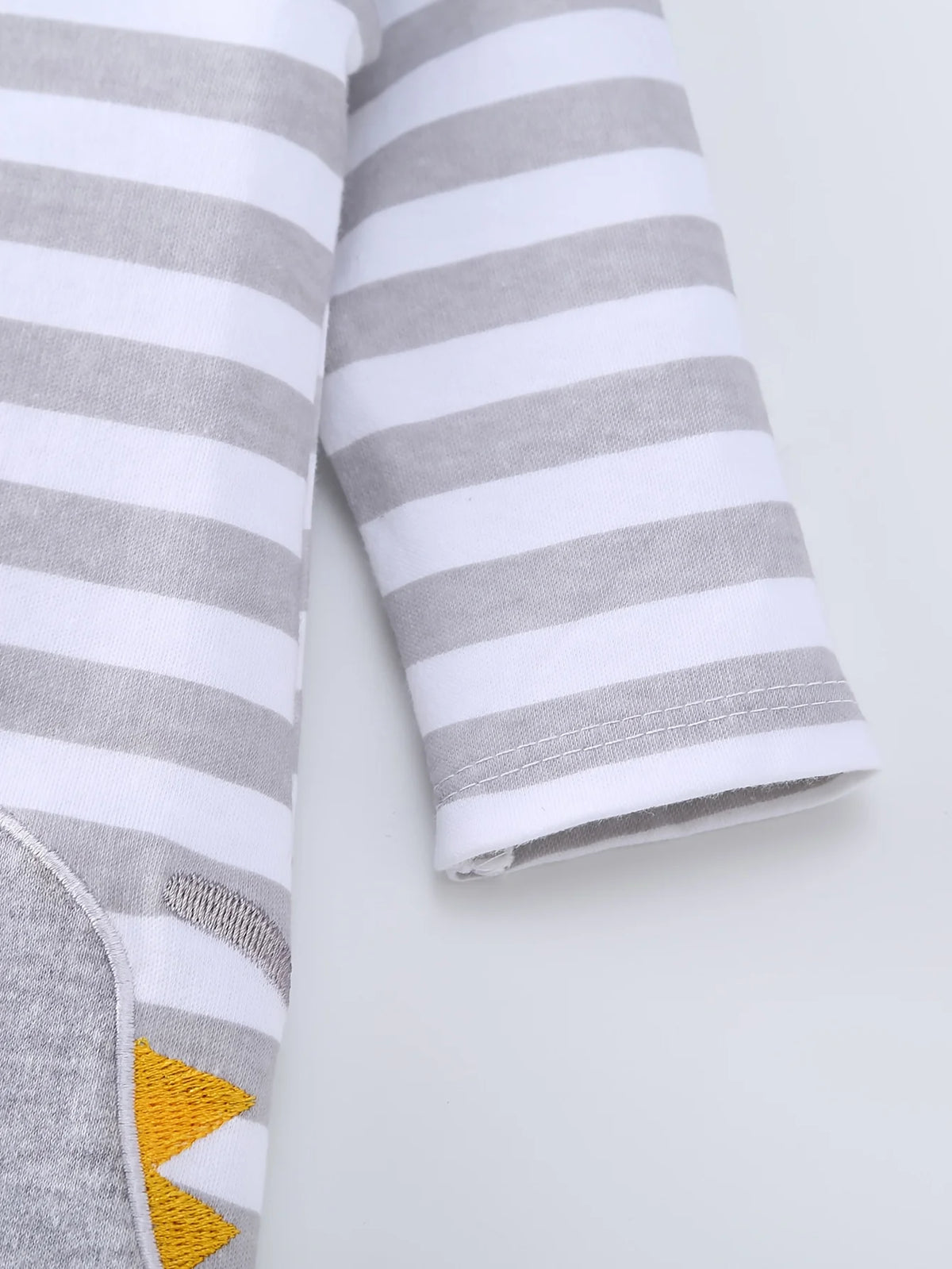 Cotton Zipper Long Sleeve Rompers For Newborn Baby Boys