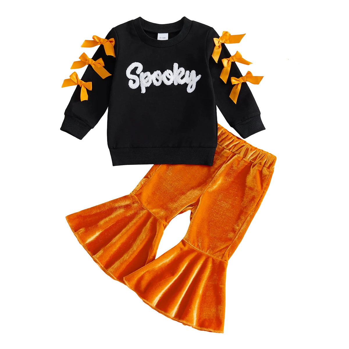 Pudcoco Girls Long Sleeve Crew Neck Cotton Polyester Sweatshirt