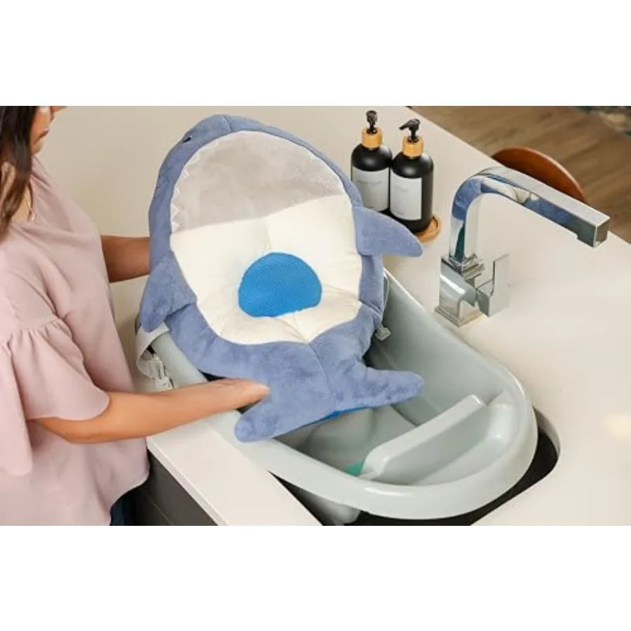 Triple Mesh Baby Bath Cushion Quick Dry Microfiber Moisture Wicking
