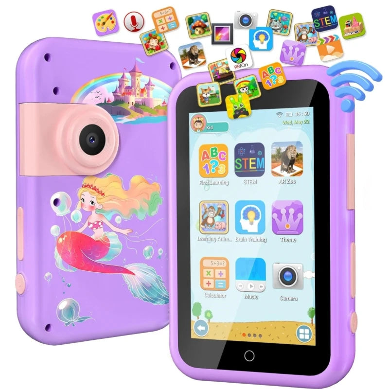 Kids Smart Phone Toy With Dual Camera And Educational Games