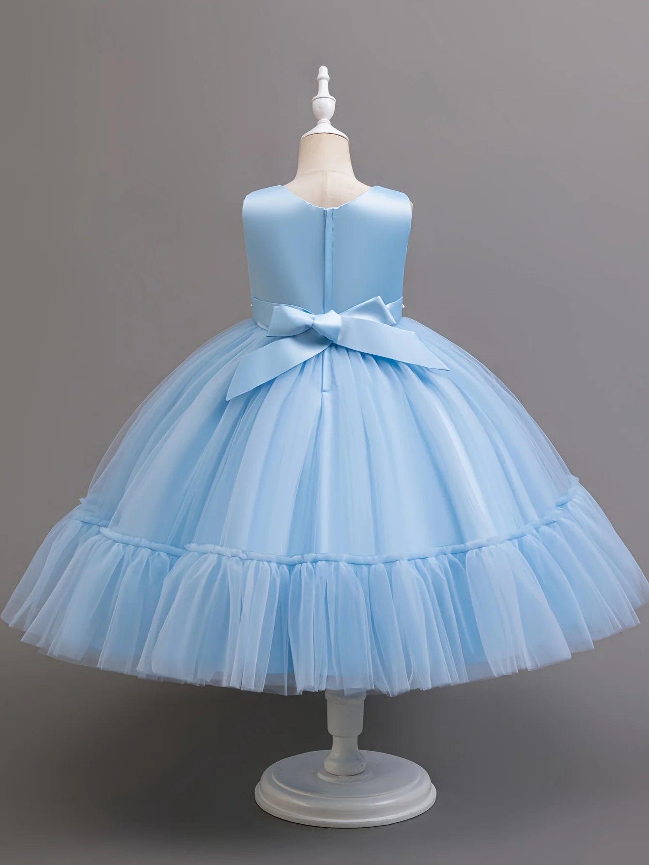 Girls Dress Set Lotus Lace Princess Outfits For Spring Autumn