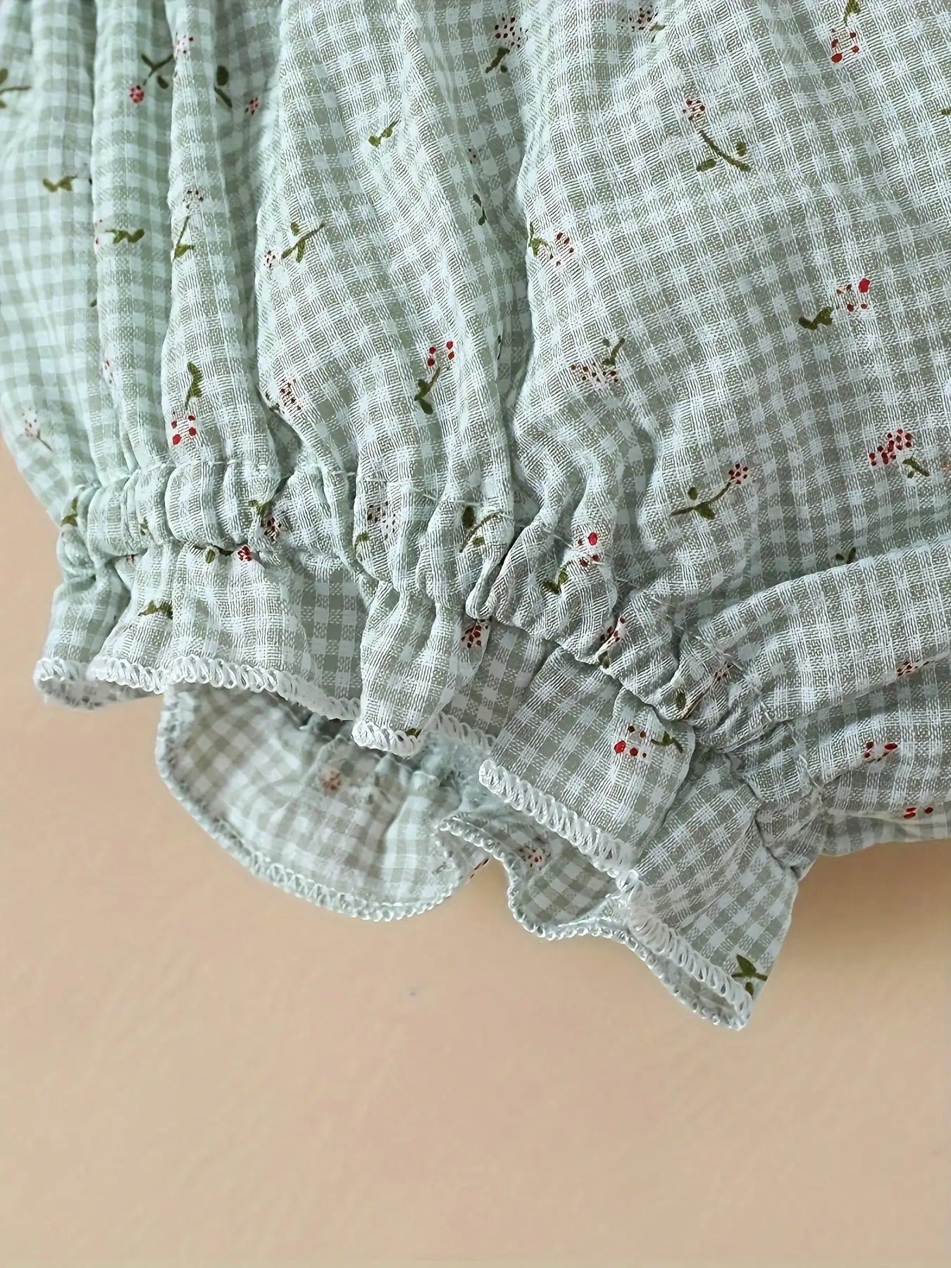 Toddler Girl Floral Peplum Top And Bowknot Shorts Set