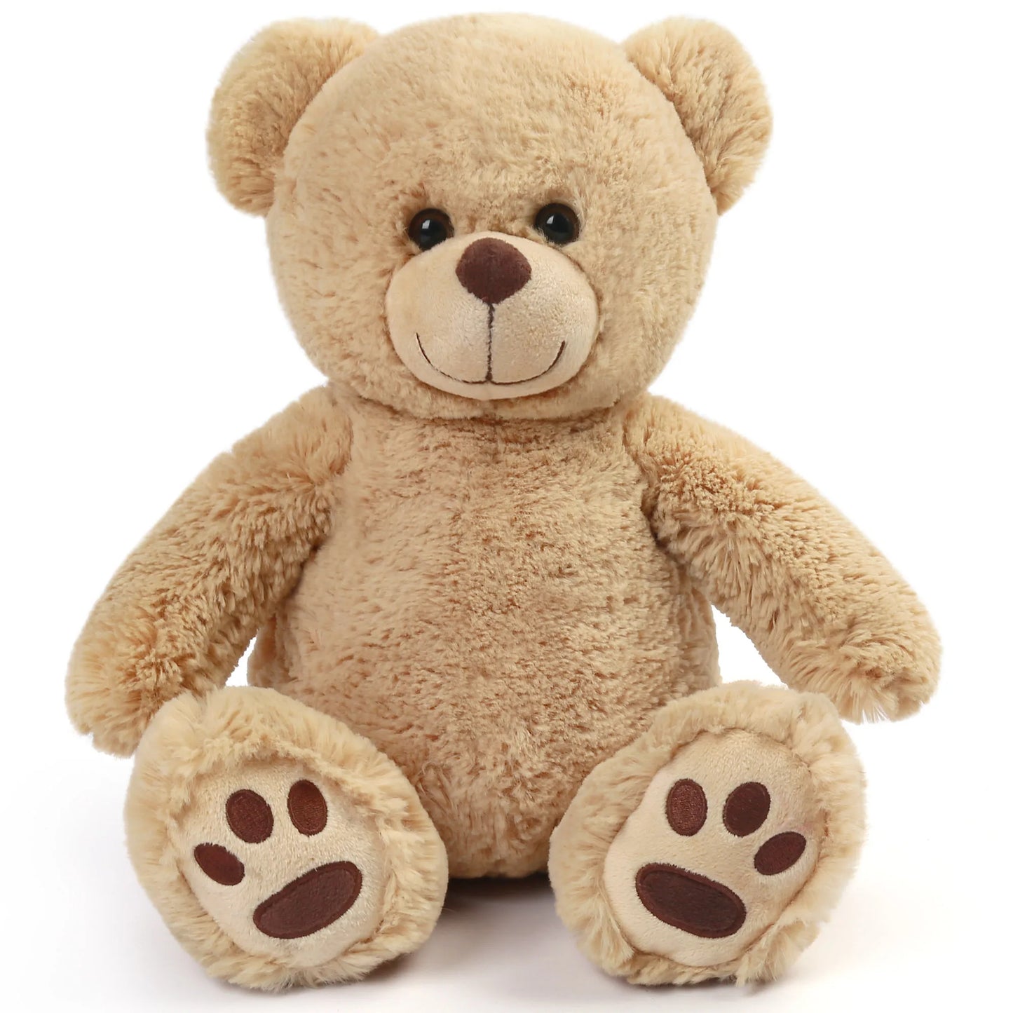 Brown Teddy Bear Plush Toy For Kids Toddlers Gift Safe