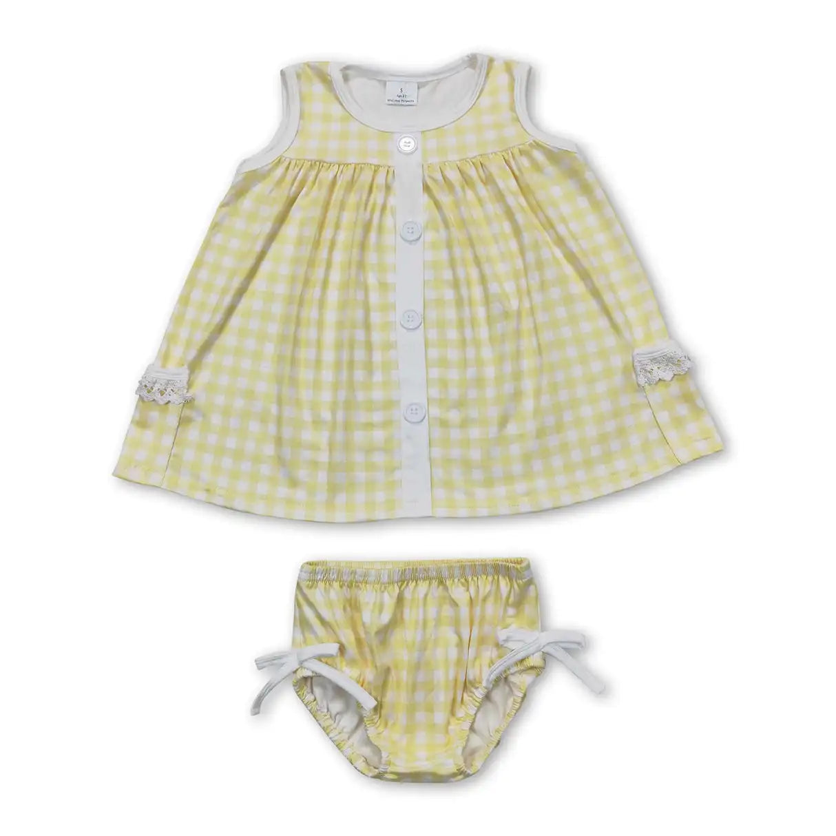 Girls Floral Tunic Top And Bummies Outfit Set For Everyday