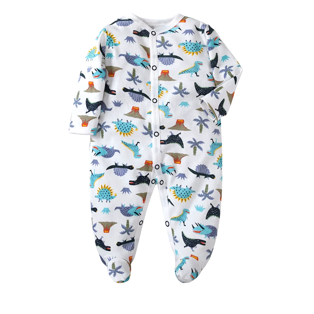 Baby Bodysuit Long Sleeve 100 Cotton For Spring Autumn Newborn