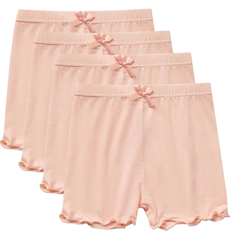 Girls Dance Shorts For Play Safety Pants Under Dress Skirt