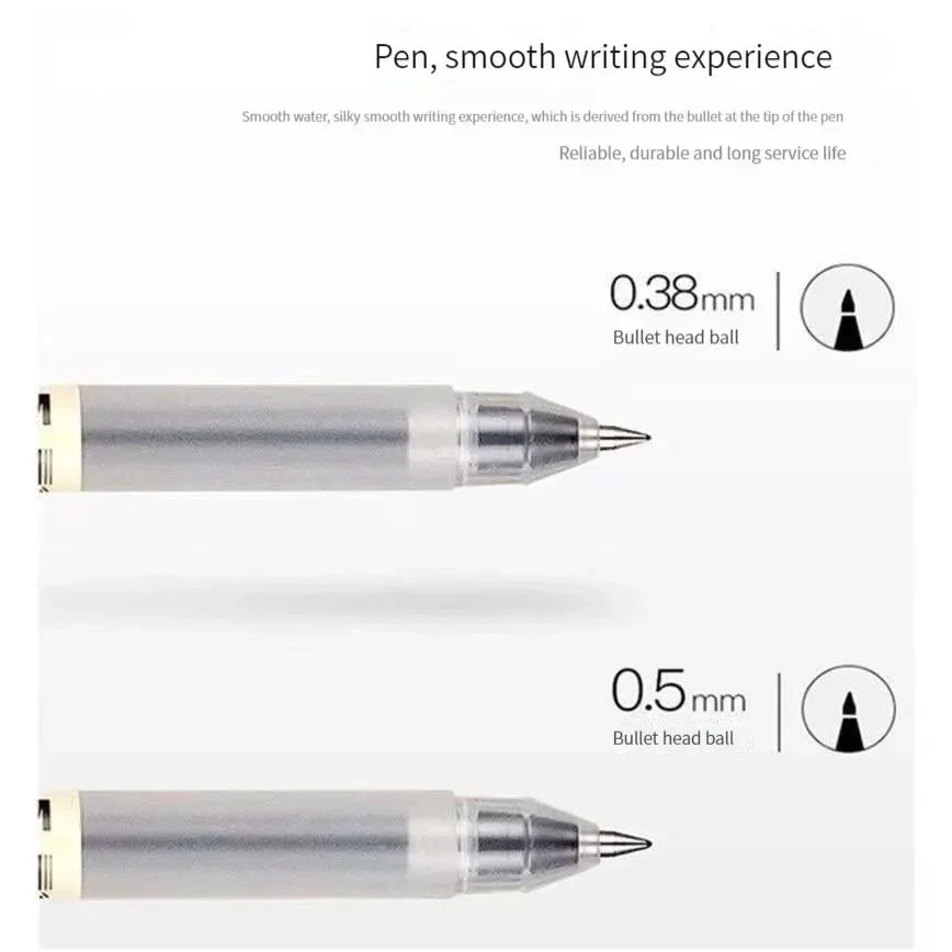 TopQuality Gel PenSet 6 Or 8 Pcs Office School Japan