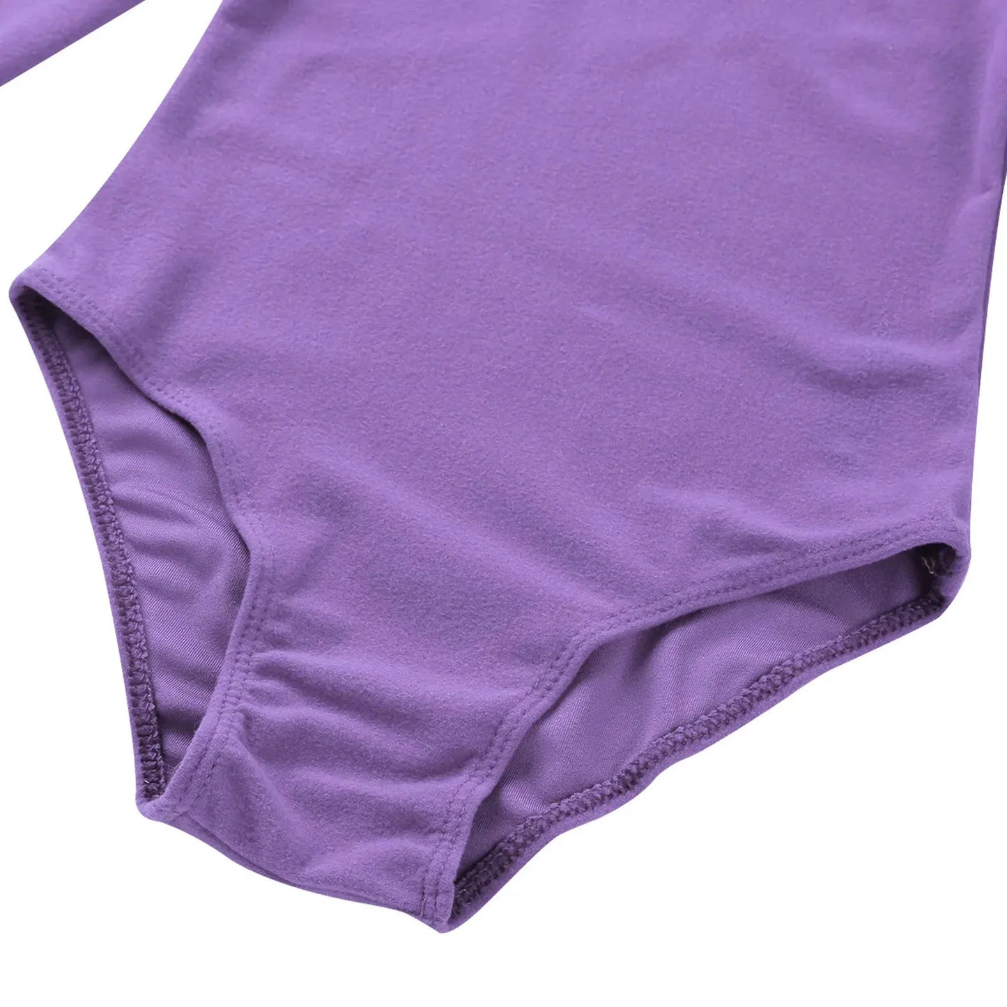 Girls Ballet Leotard Long Sleeve Bodysuit For Dance