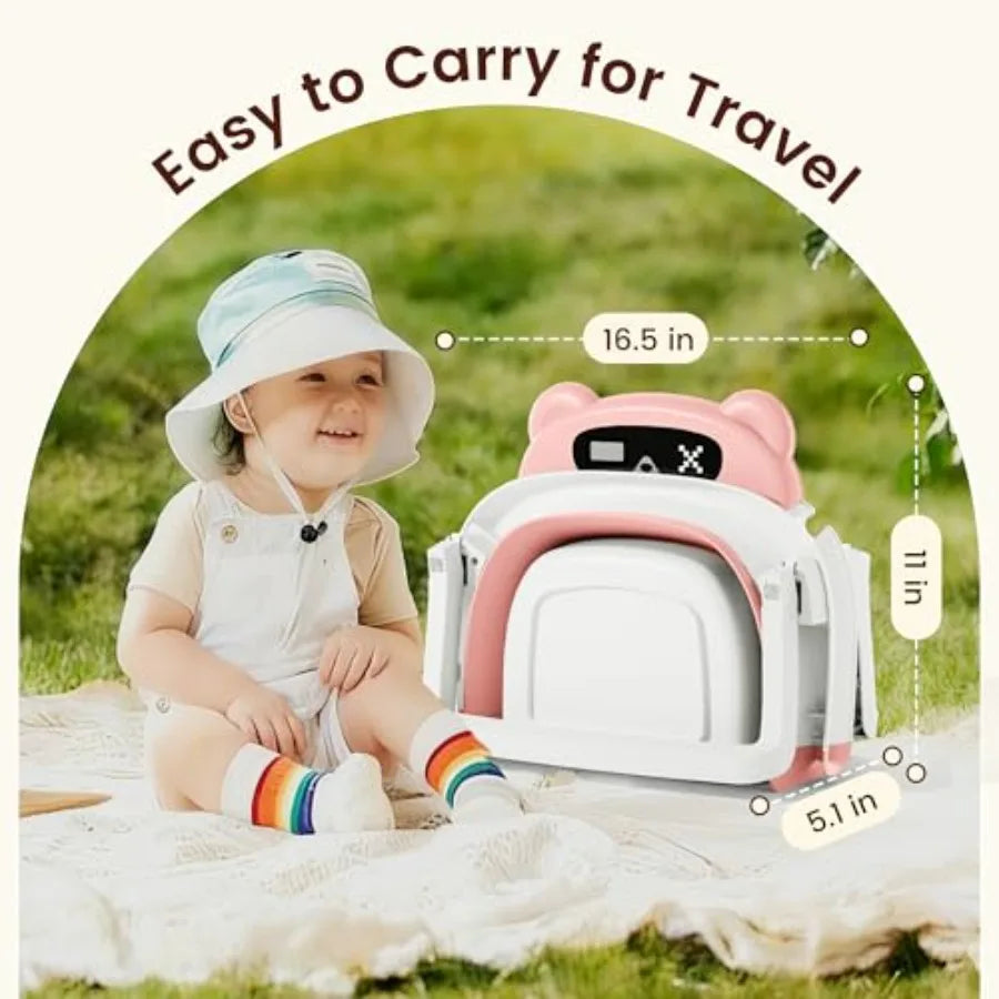 Foldable Baby Bath Tub Newborn To Toddler 0-18 Months