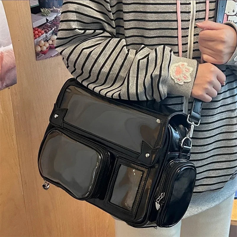 Ita Bag Harajuku Transparent Crossbody Lolita Style Large Capacity