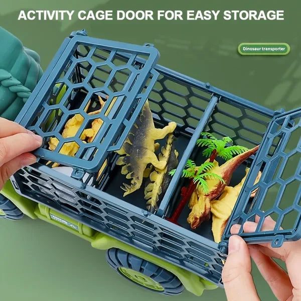 Dinosaur Inertia Transport Toy Car For Kids Play Set