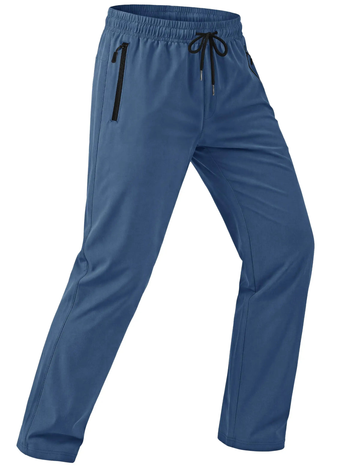 Men's Lightweight Hiking Pants Quick Dry Stretch Joggers with Zipper Pockets for Running Golf Workout Outdoor Travel Casual Wear