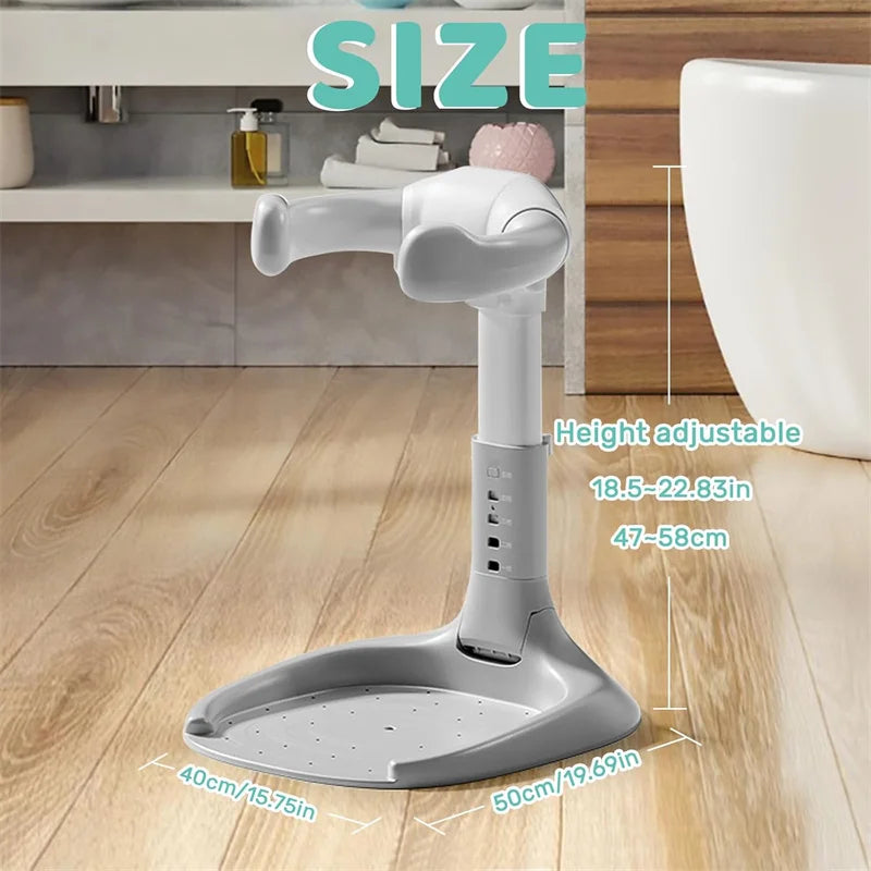 Foldable Baby Toddler Bath Stand With Anti Slip Easy Install