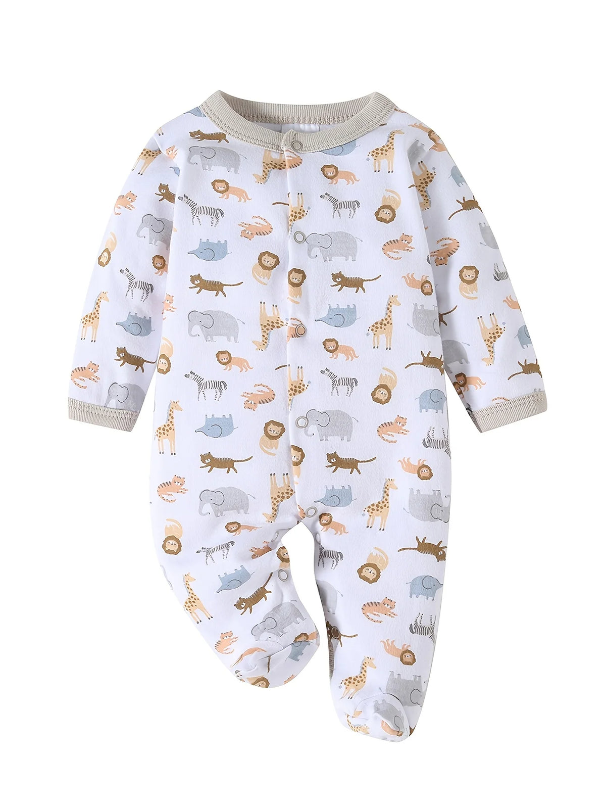 Baby Girl Soft Cotton Romper Set With Hat Bib Socks