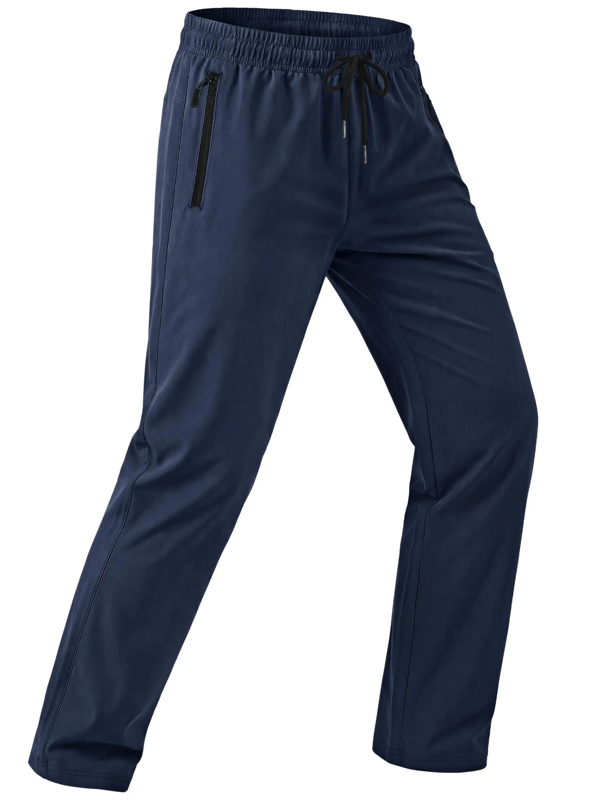 Men's Lightweight Hiking Pants Quick Dry Stretch Joggers with Zipper Pockets for Running Golf Workout Outdoor Travel Casual Wear