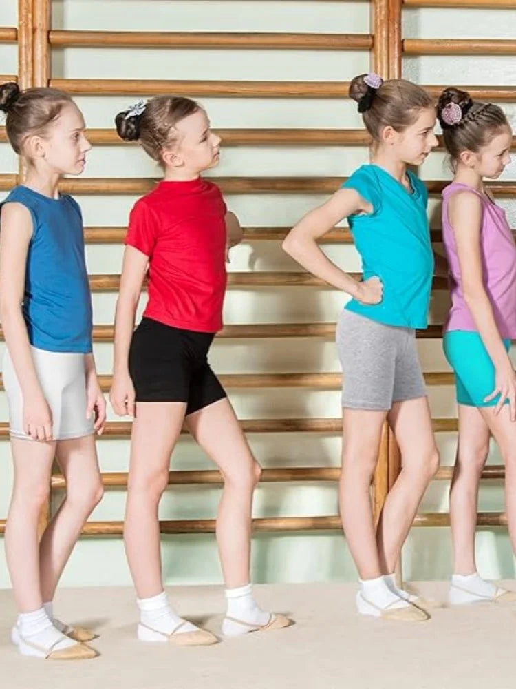 Girls' Lightweight Modal Boxer Briefs With Elastic Waist