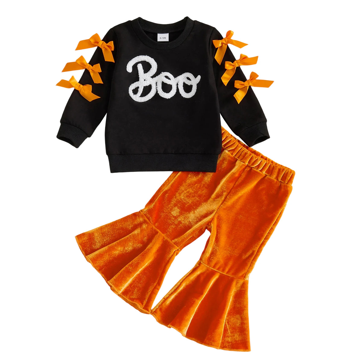 Pudcoco Girls Long Sleeve Crew Neck Cotton Polyester Sweatshirt