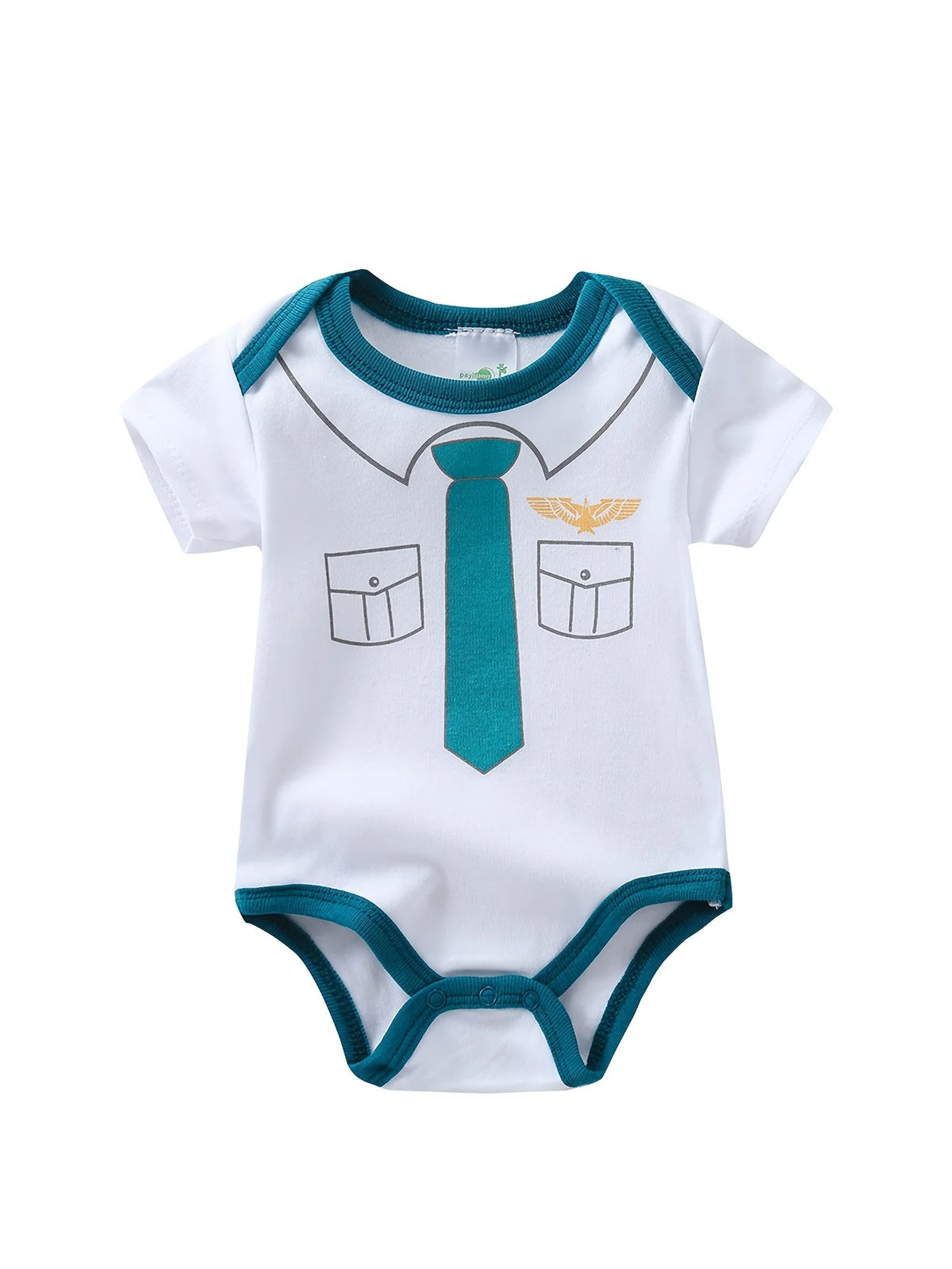 Baby Boy Short Sleeve Rompers 5 Pack 100 Percent Cotton