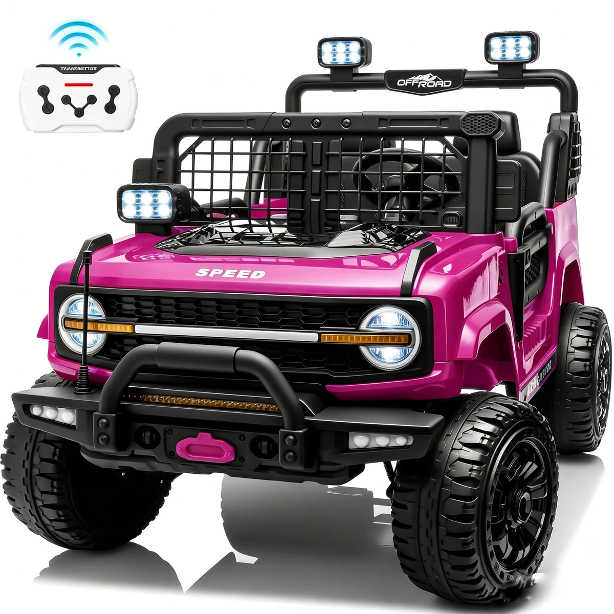 JoyRacer 24V Remote Control Two Seater Electric Ride On Truck