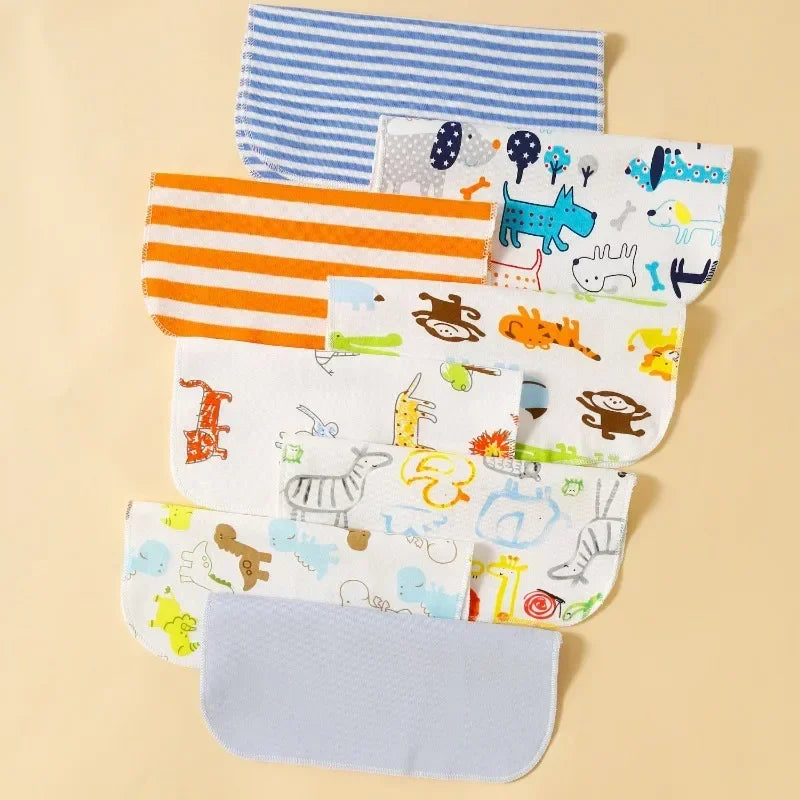 Cotton Newborn Baby Towels Set Washcloths For Nursing And Saliva