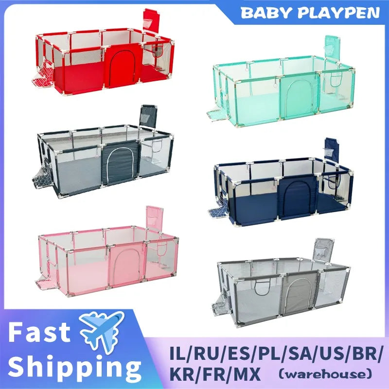 Baby Indoor Playpen Safety Fence Kids Play Yard Corrals