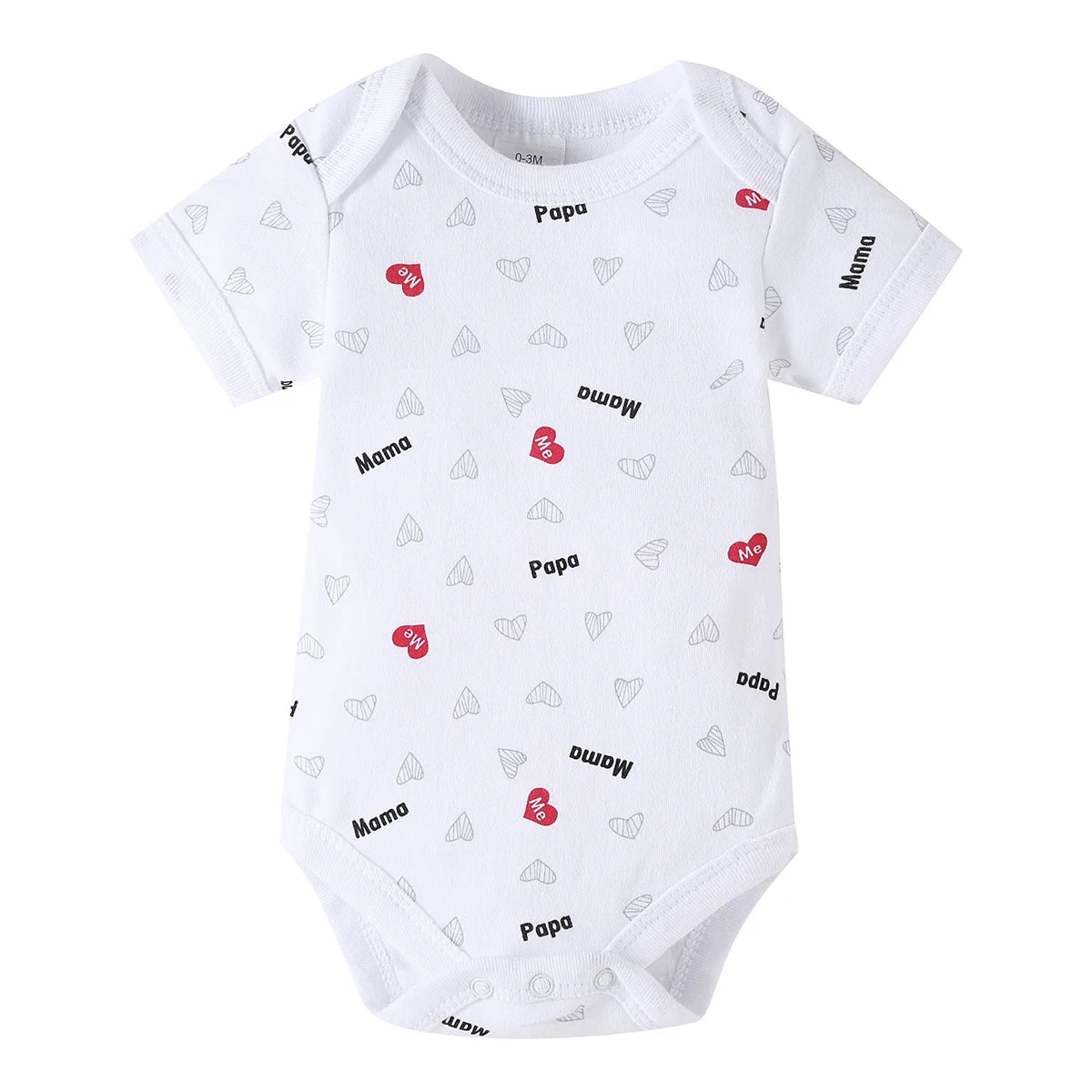Unisex 8 Piece Cotton Baby Spring Summer Clothing Sets