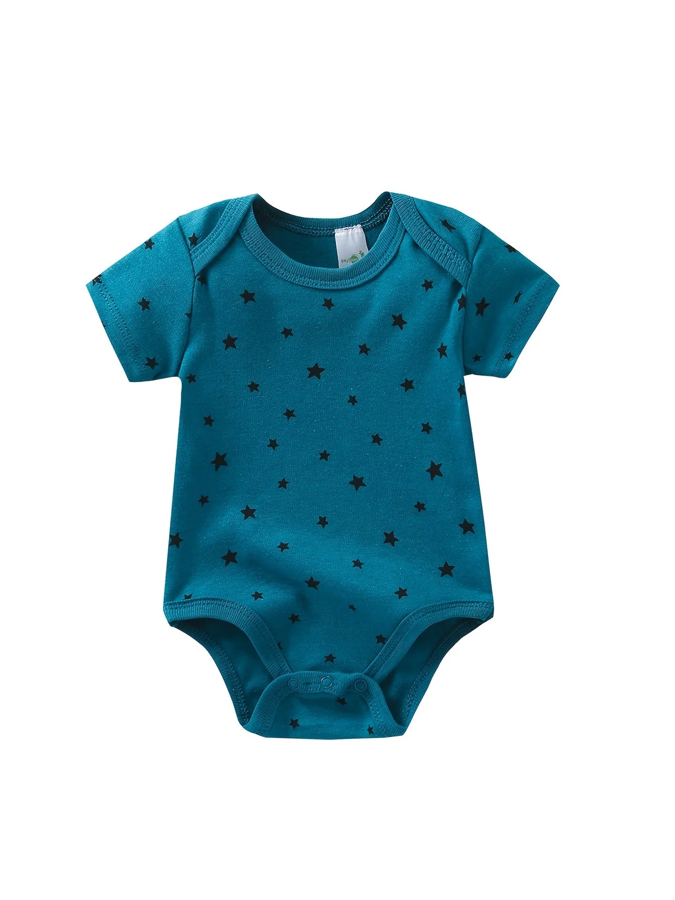Baby Boy Short Sleeve Rompers 5 Pack 100 Percent Cotton