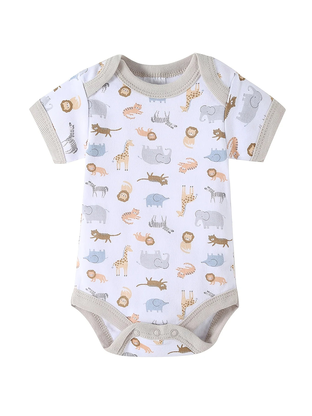Baby Girl Soft Cotton Romper Set With Hat Bib Socks