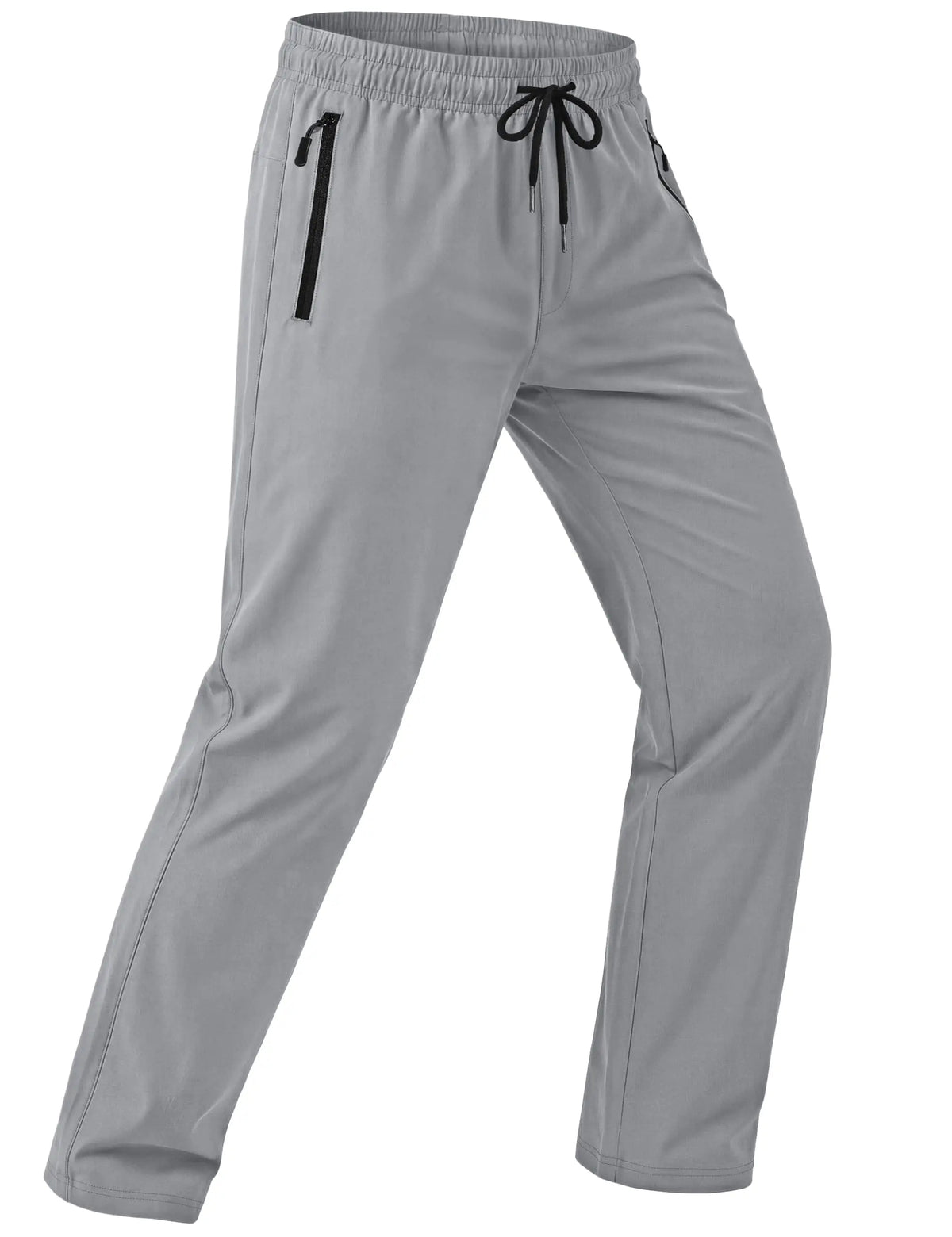 Men's Lightweight Hiking Pants Quick Dry Stretch Joggers with Zipper Pockets for Running Golf Workout Outdoor Travel Casual Wear