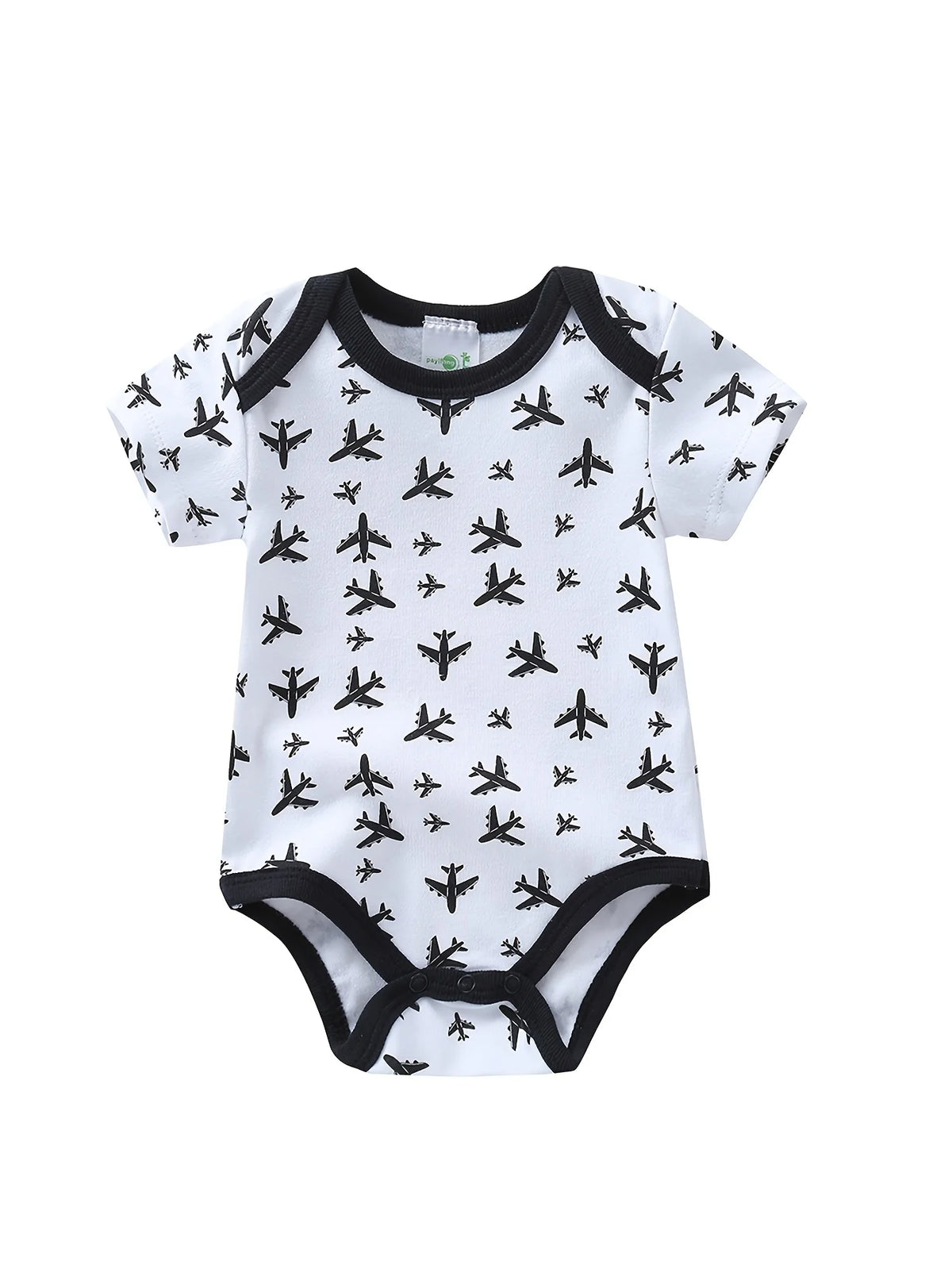 Baby Boy Short Sleeve Rompers 5 Pack 100 Percent Cotton