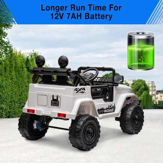 Kids Electric Ride On Truck With Parental Remote Control