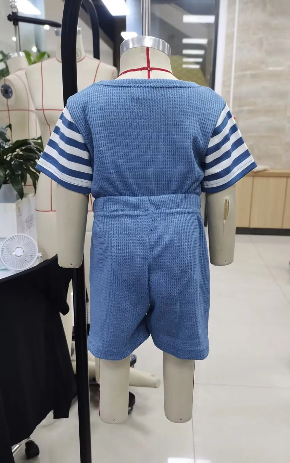 2026 New Children's Sets 2Pcs Baby Girl Summer Outfits Sleeveless Tie Strap Plaid Print Tops + Ruffle Shorts Set Toddler Clothes