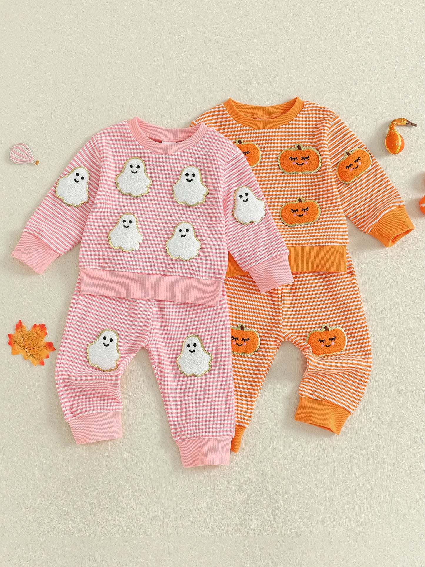 Infant Halloween Costume Black Cat Bat Pattern Hooded Jumpsuit