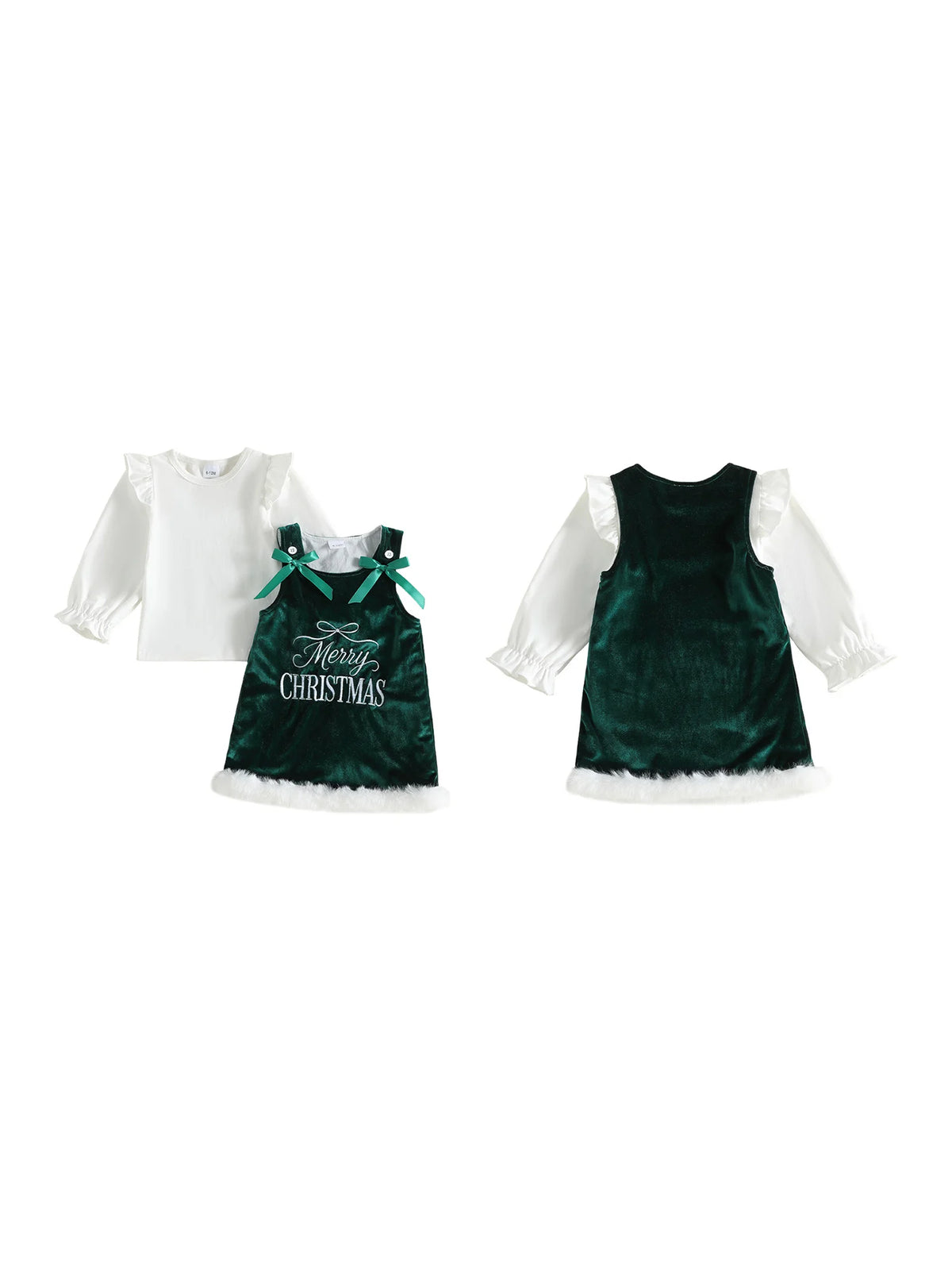 Tops Velvet Overalls Christmas Dress Sleeve Christmas Outfits Long Christmas Outfits Outfits Overalls