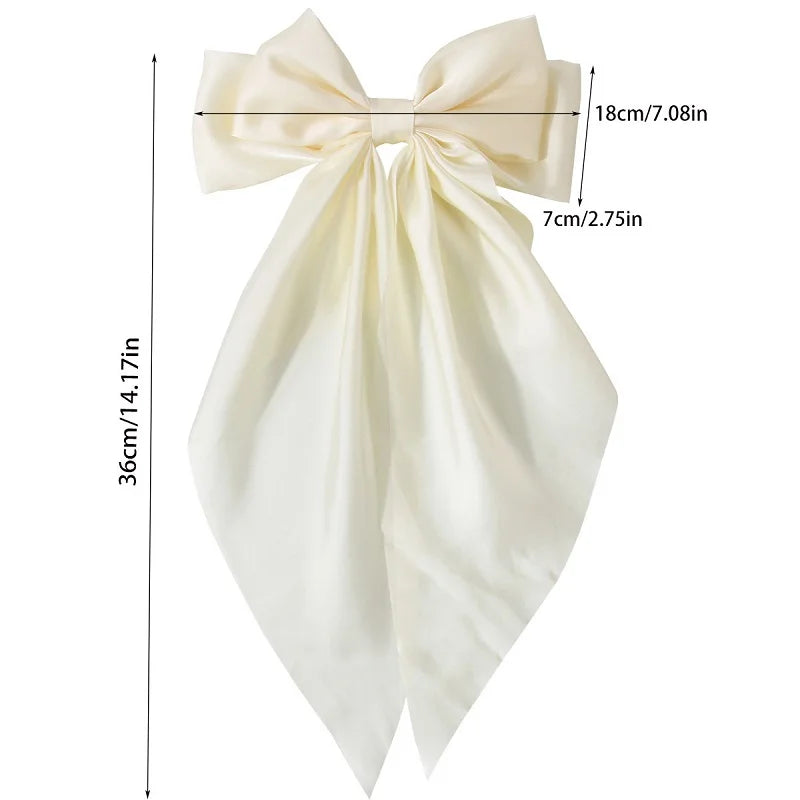 New Bows Hair Clips Bow Barrette Headband for Girl Bow Ribbon Hair Clip JZ094