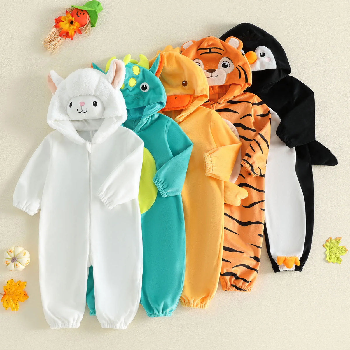 Pudcoco Winter Baby Hooded Long Sleeve Plush Zipper Romper