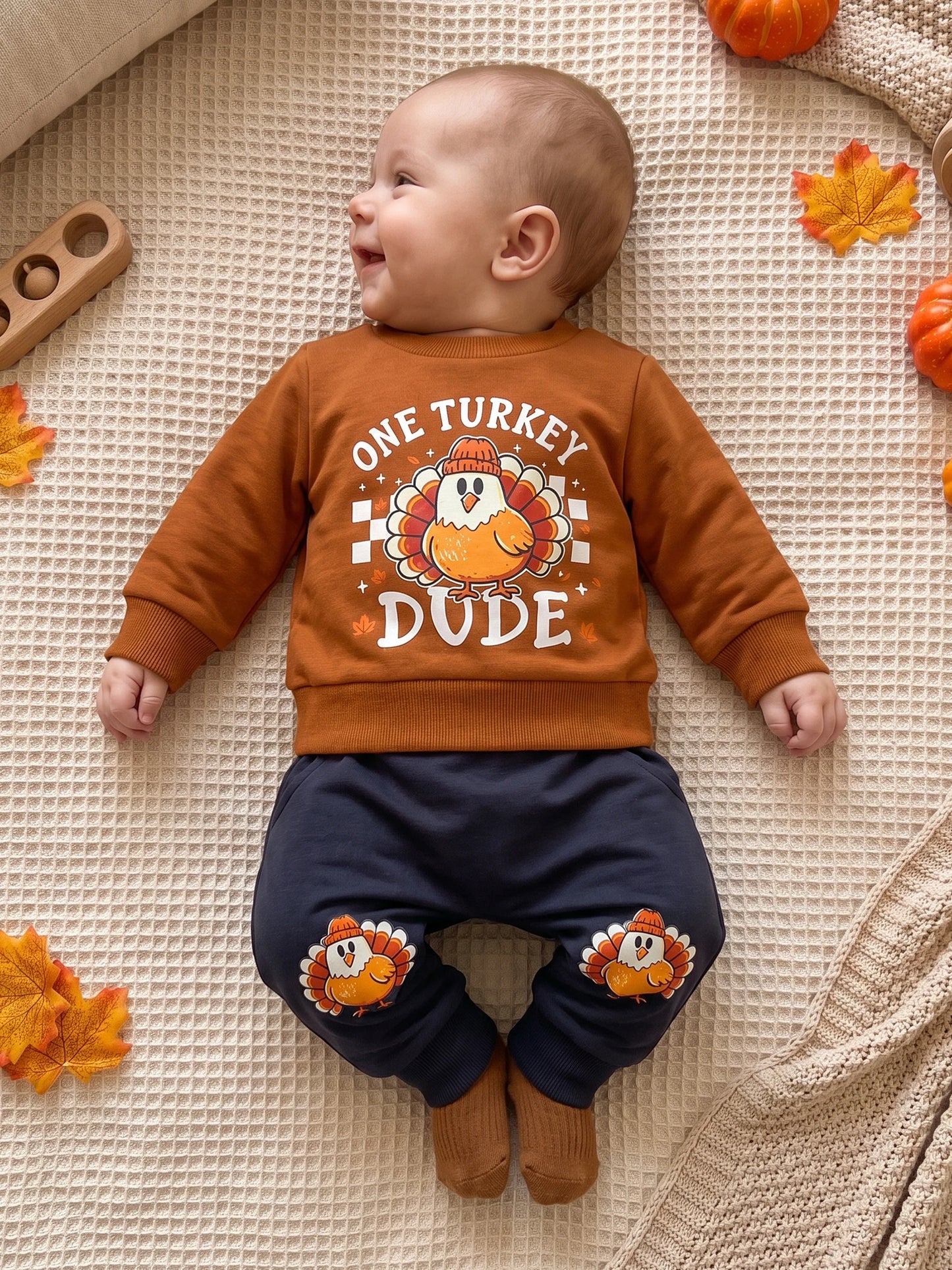 Turkey Long Sleeve Tops Turkey Print Outfits Turkey Thanksgiving-Outfits-Turkey Thanksgiving Outfits Toddler Boys Long Sleeve