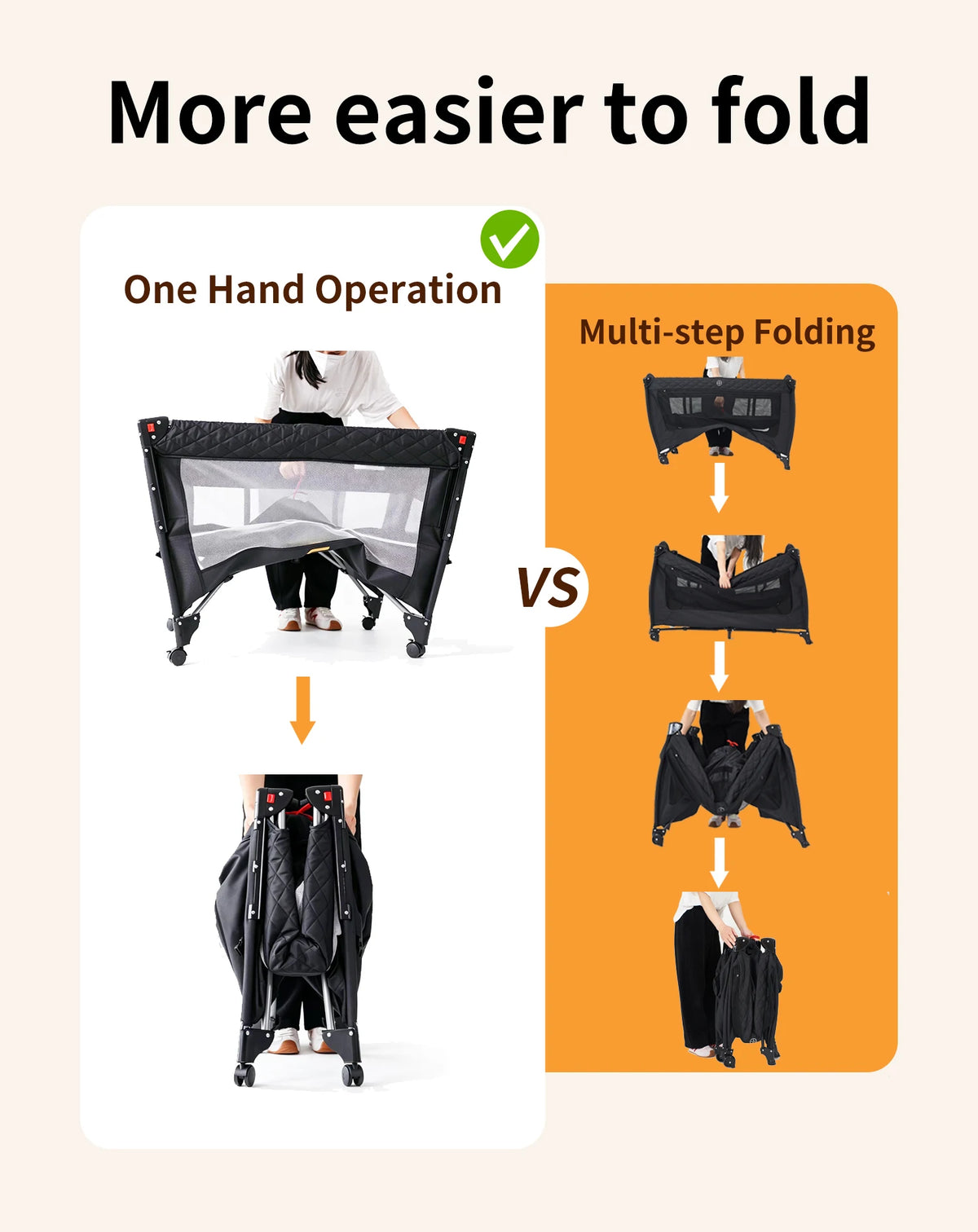 SteAnny All In One Pack N Play With Bassinet Station