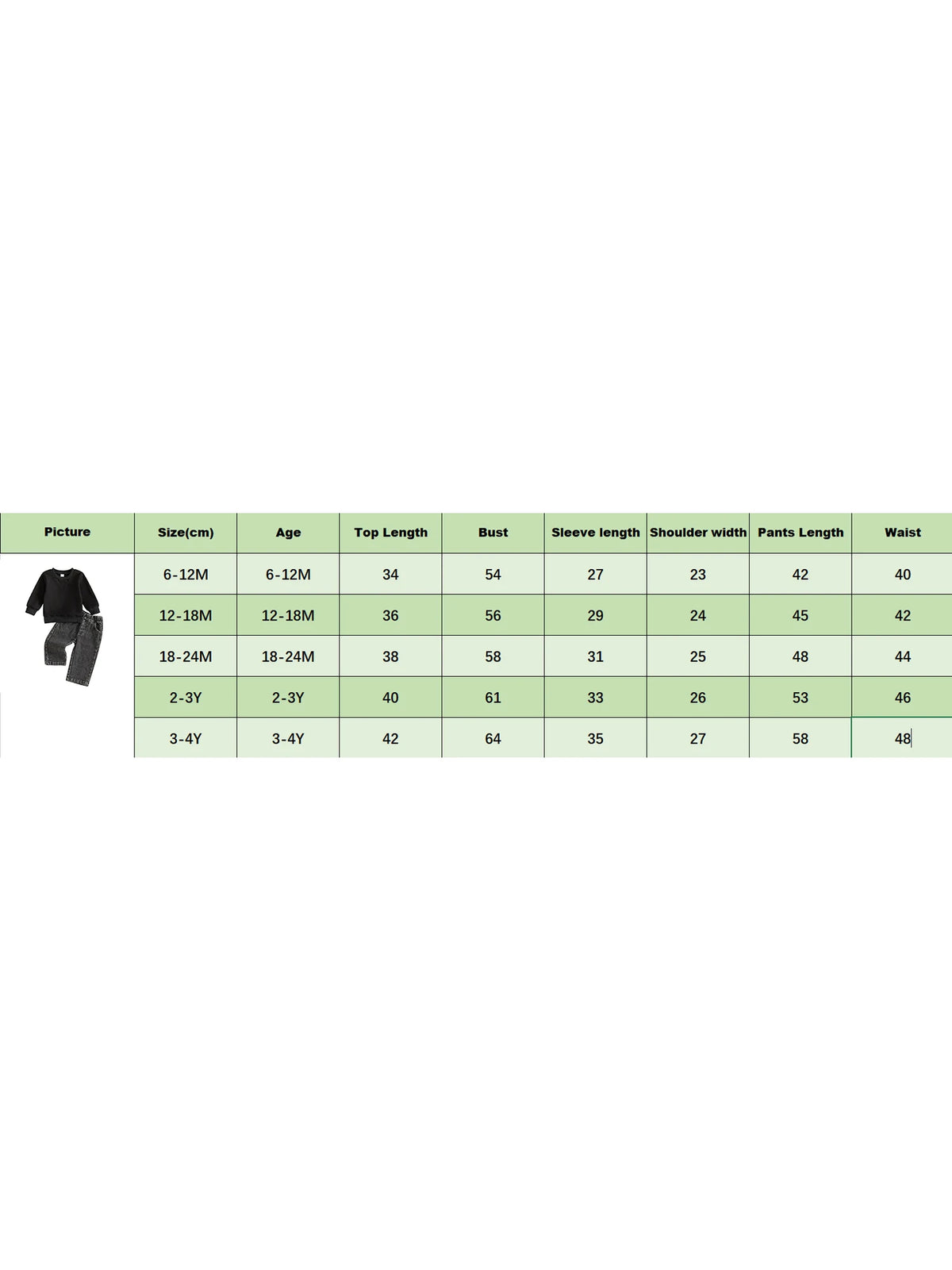 Elegant Toddler Children Matching Pullover Top And Casual Pants