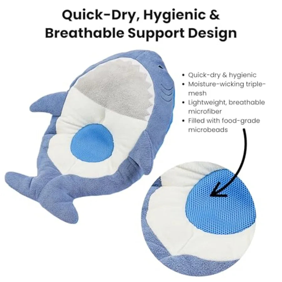 Triple Mesh Baby Bath Cushion Quick Dry Microfiber Moisture Wicking