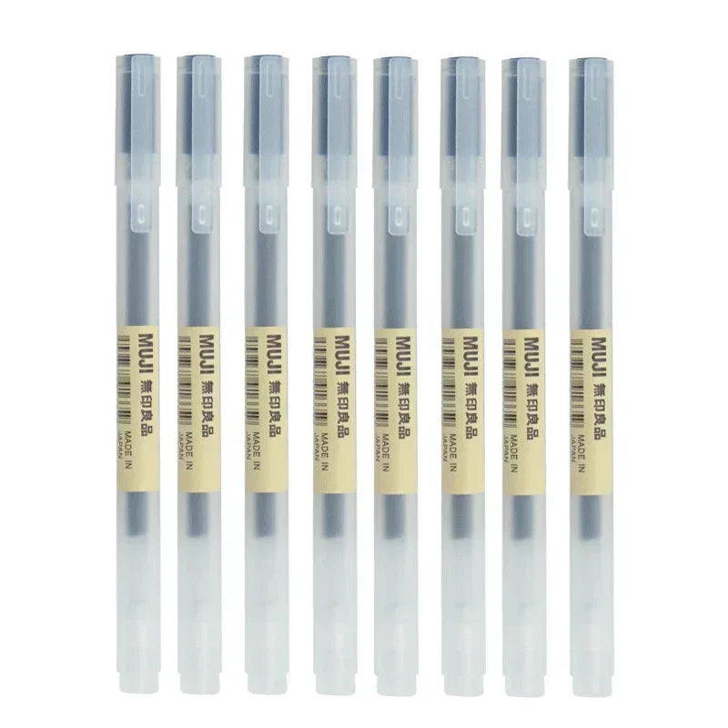 TopQuality Gel PenSet 6 Or 8 Pcs Office School Japan