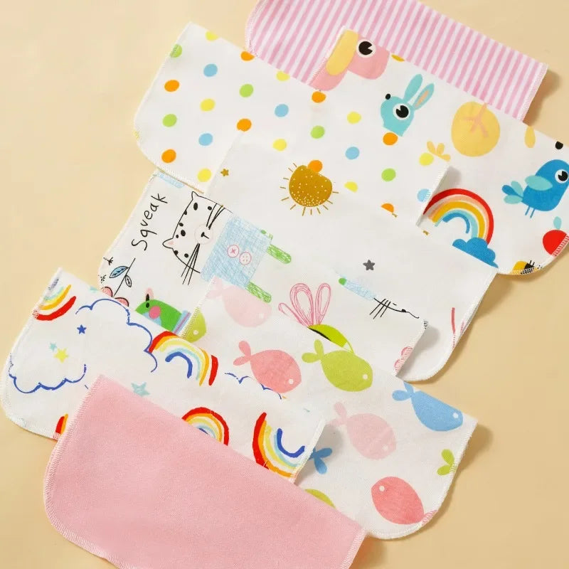 Cotton Newborn Baby Towels Set Washcloths For Nursing And Saliva